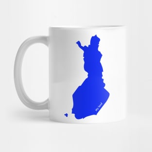 My land Finland map Mug